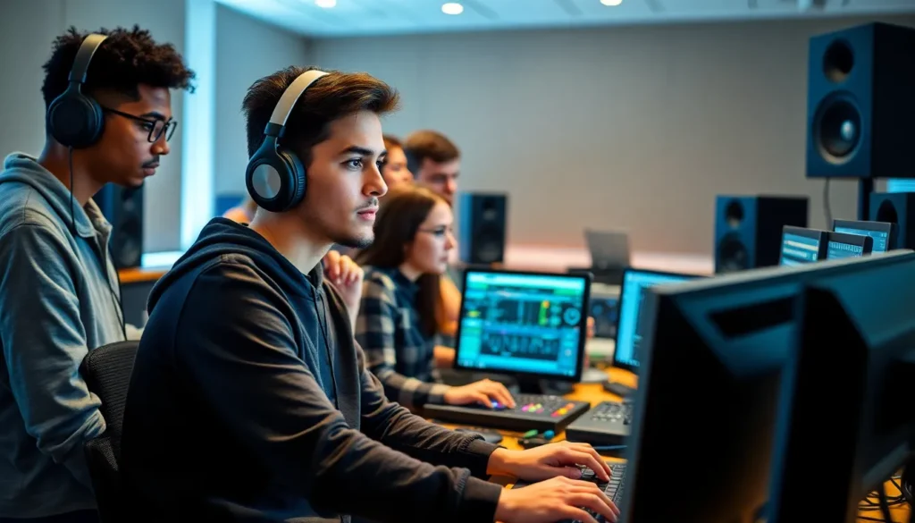 music production class