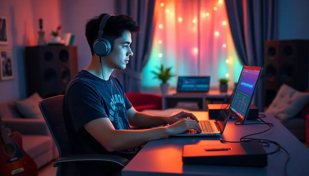 how to get into music production