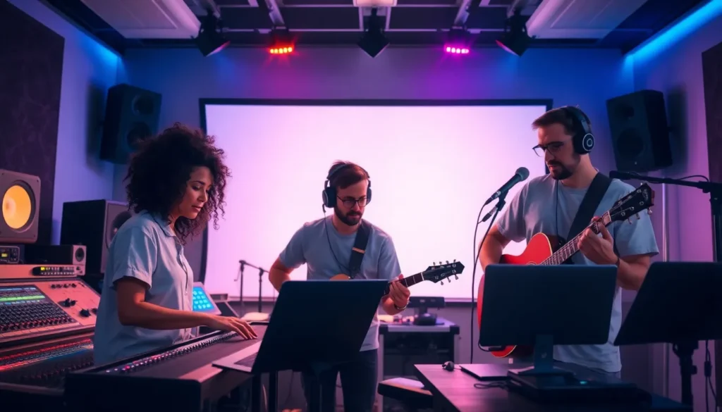 music technology companies